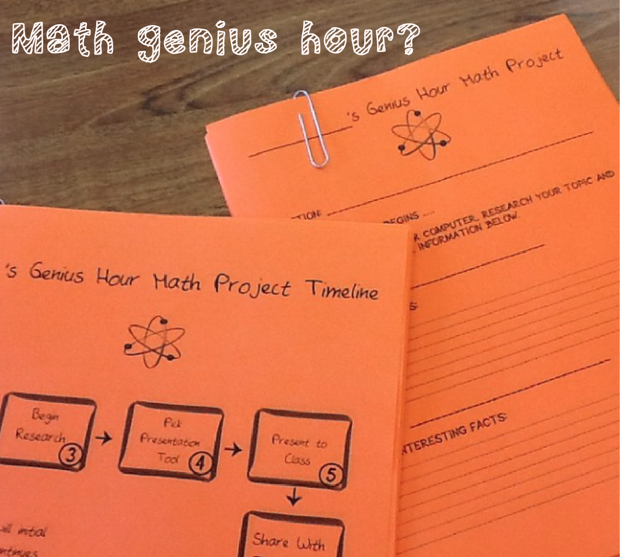Using Genius Hour Ideas in Math Class | Educational Aspirations